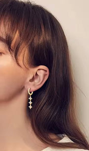 Star Pendant Earring Exquisite
