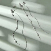 Long Tassel Chain Earring