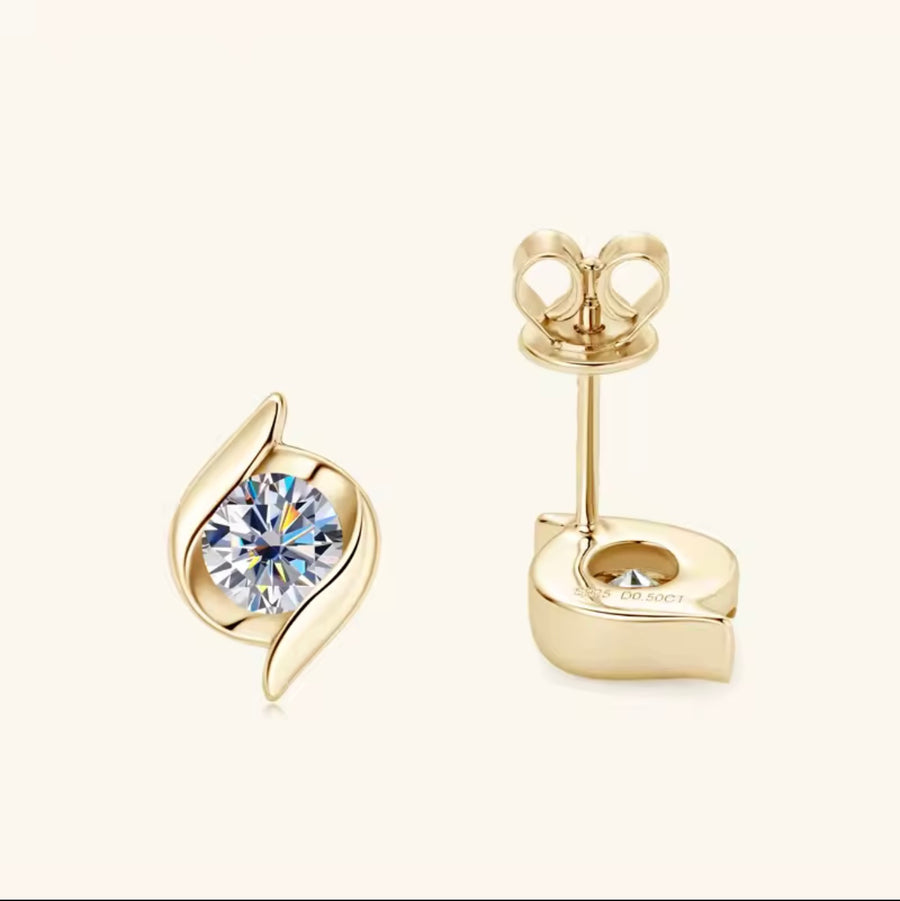 Stud Earring Modern Design