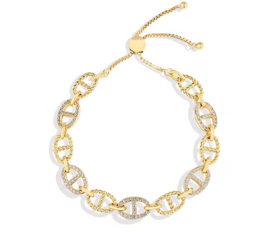Adjustable chain Sparkling Hand Fine Jewelry 24