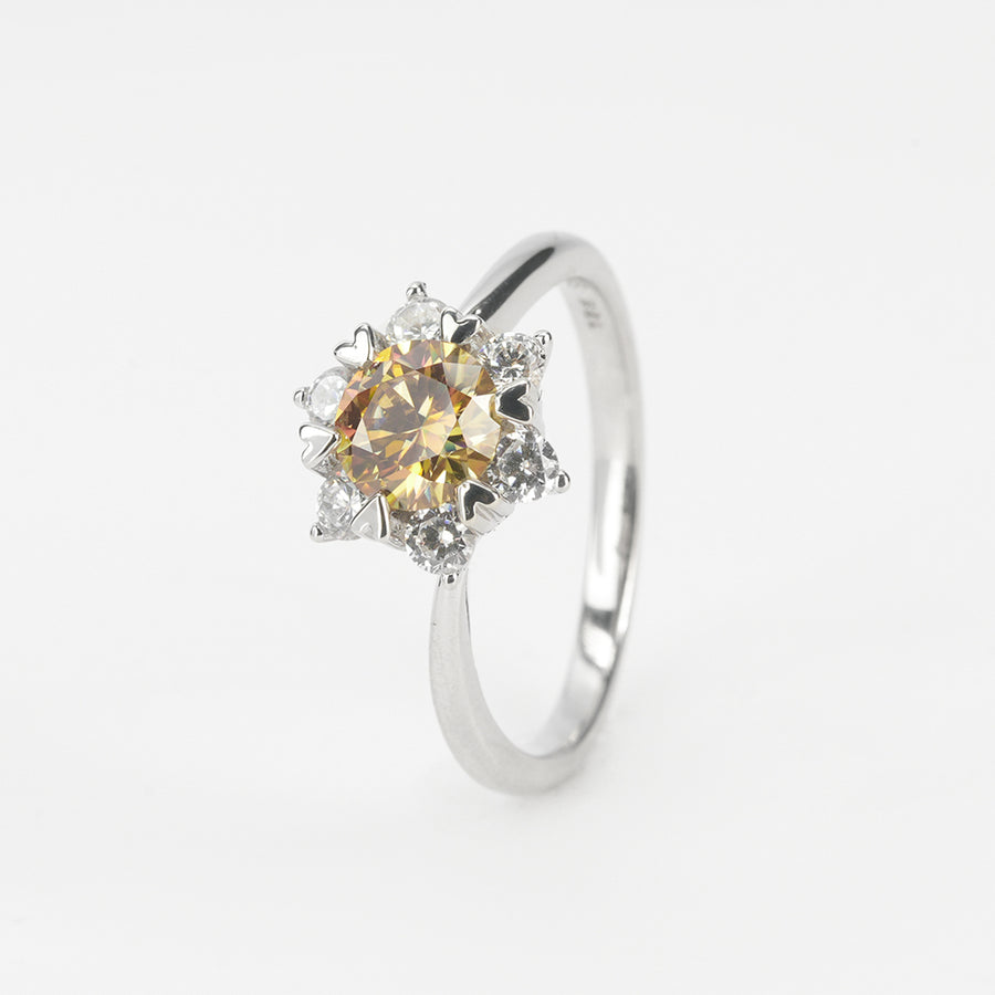 Yellow Snowflake