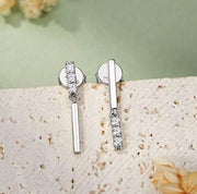 Pendientes Plata 925 Sterling Silver Stud Earring