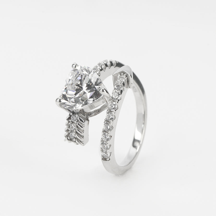 Heart Open Ring