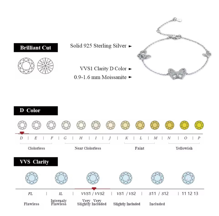 Butterfly shape Fine Jewelry