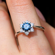 Blue Snowflake