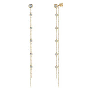 Long Tassel Chain Earring