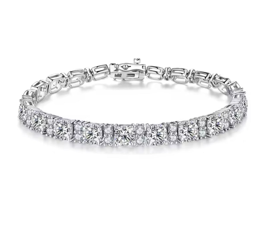 Moissanite Tennis Bracelet