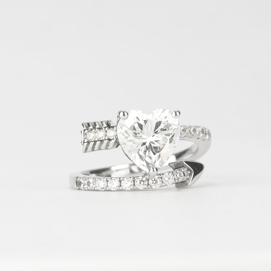 Heart Open Ring
