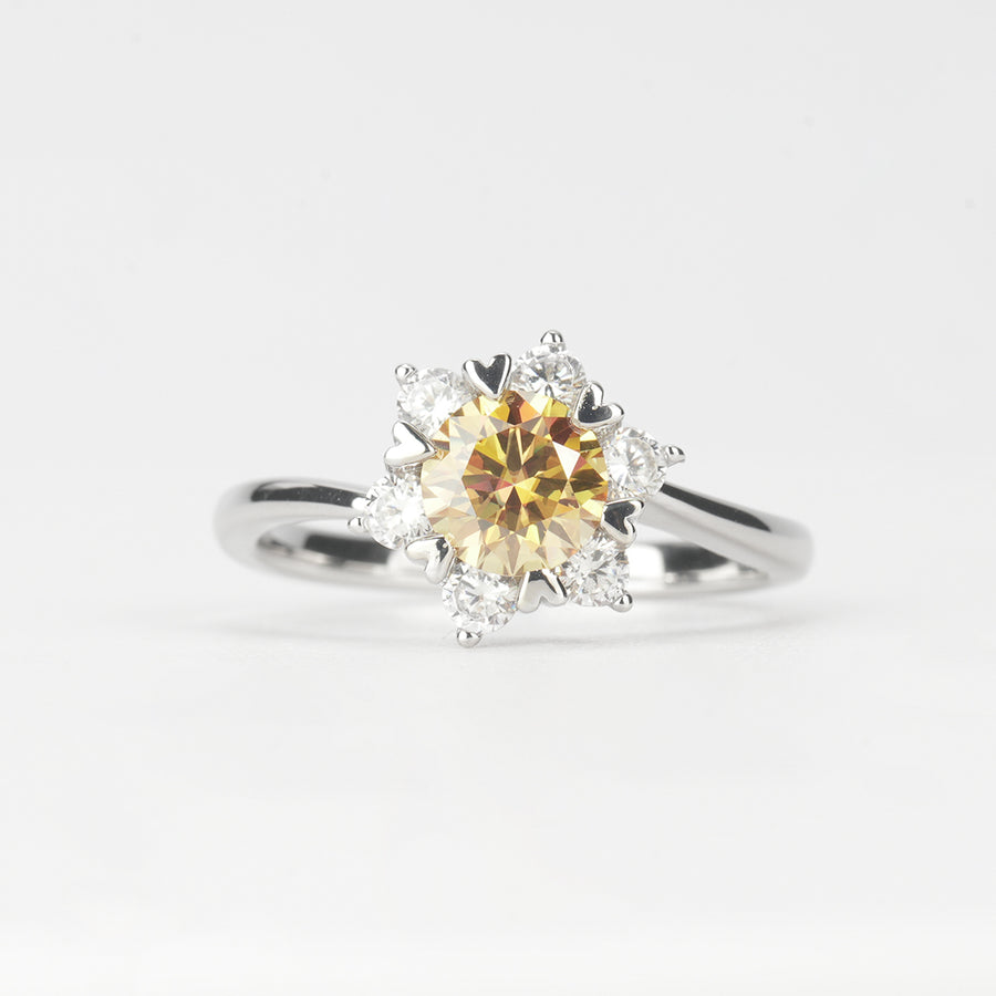 Yellow Snowflake