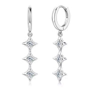 Star Pendant Earring Exquisite