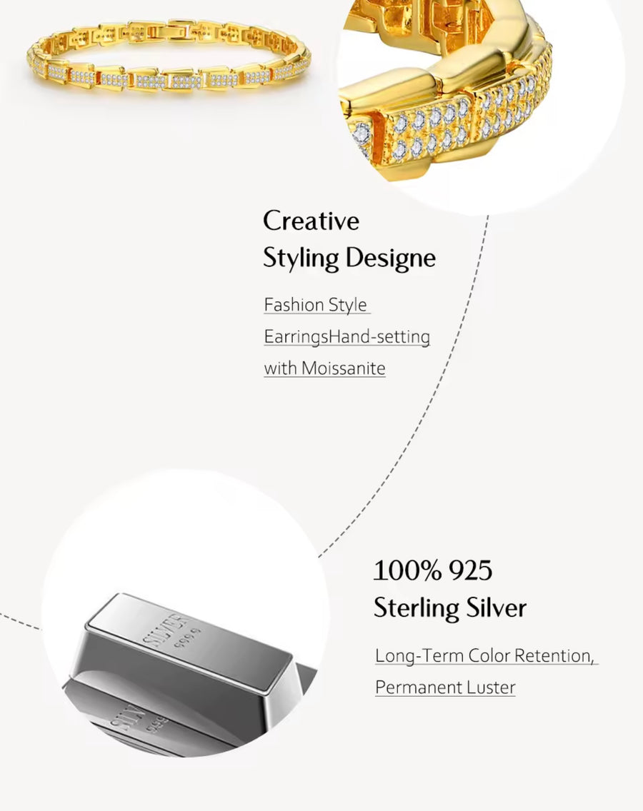Moissanite Bracelet