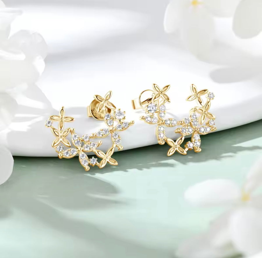 Flower Pierced Jewelry