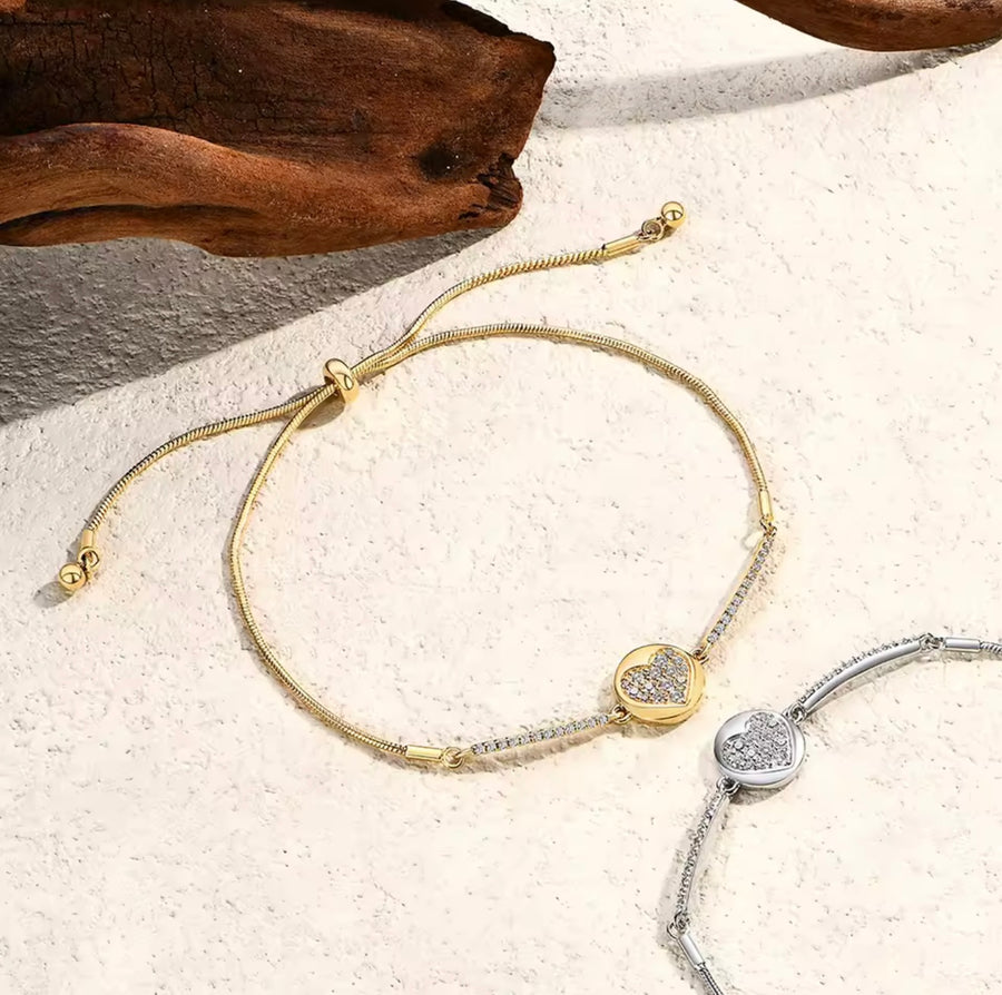 23 Love Full Moissanite Diamond Bracelets