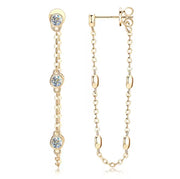 Long Chain Tassel Earrings