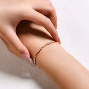 3.0mm Round Cut Moissanite Bracelets 19