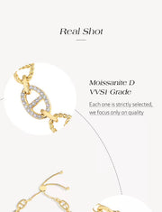 Adjustable chain Sparkling Hand Fine Jewelry 24