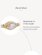Full Moissanite Tennis Bracelets D Color Marquise