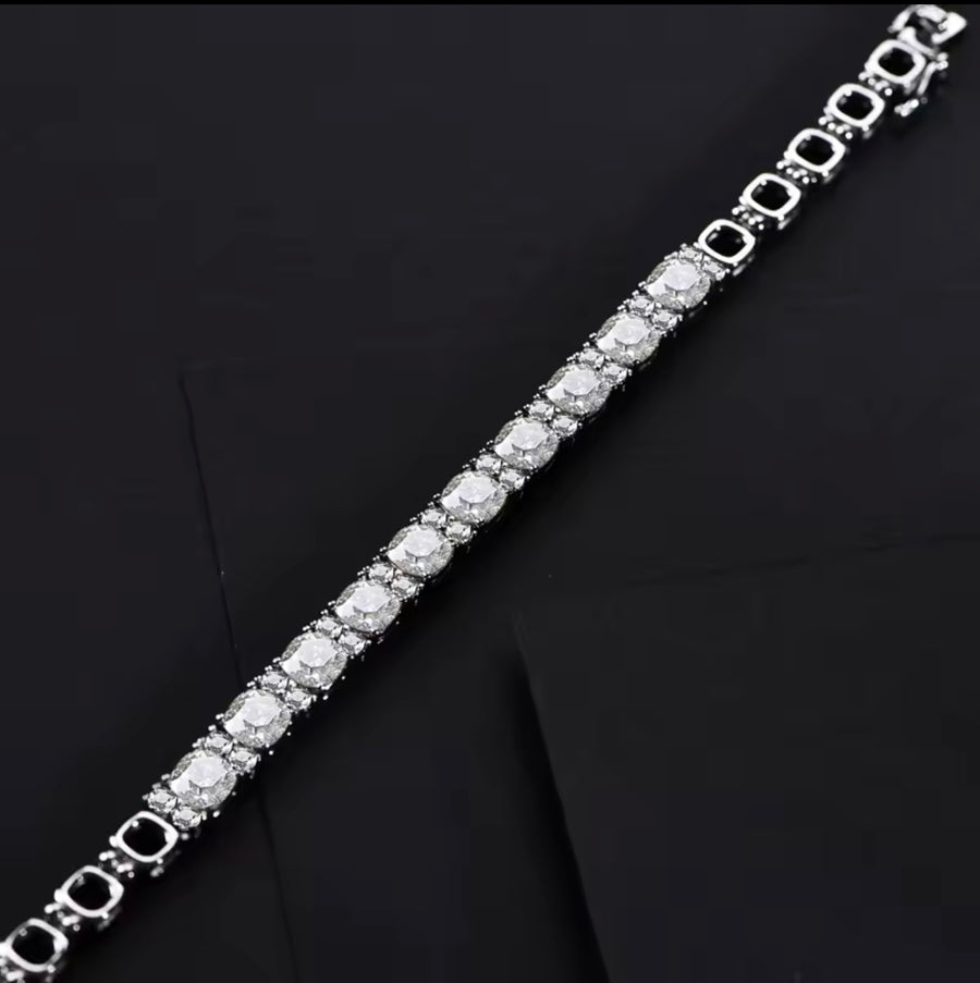 Moissanite Tennis Bracelet