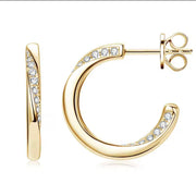 C-shaped Stud Earring