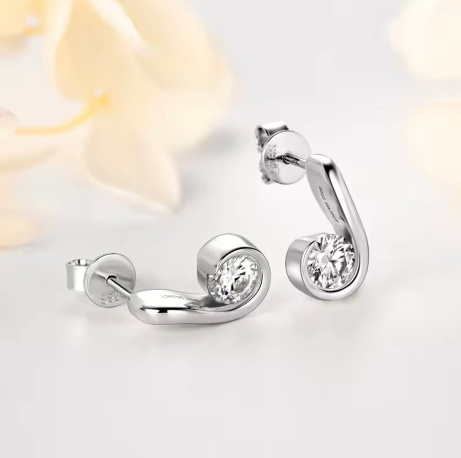Earrings Brinco Prata