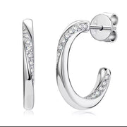 C-shaped Stud Earring