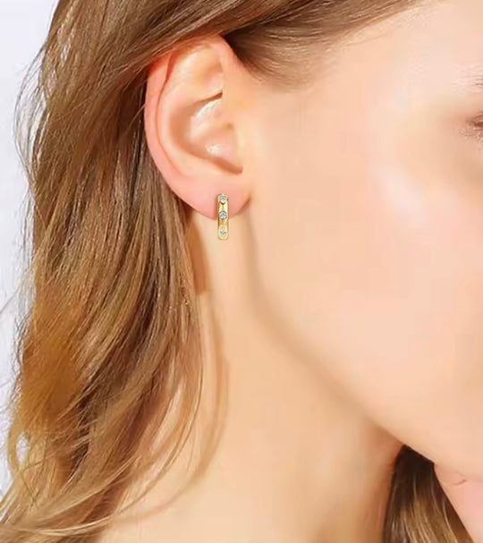 Huggies Hoop Earrings