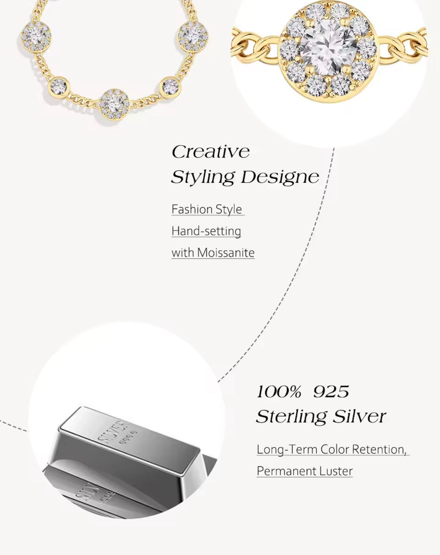 Moissanite Bracelet