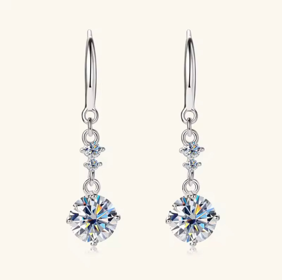 Drop Earrings For Women 6.5mm