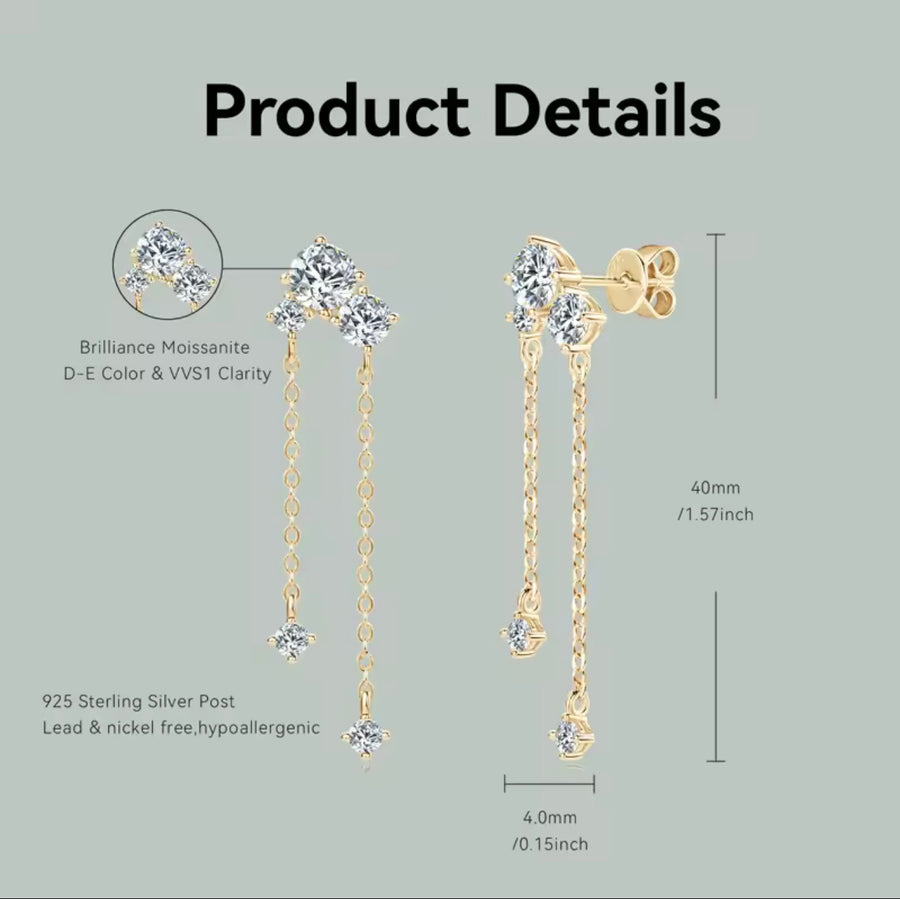 Tassel Chain Earring
