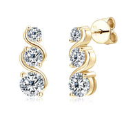 Infinity Stud Earrings