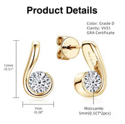 Earrings Brinco Prata