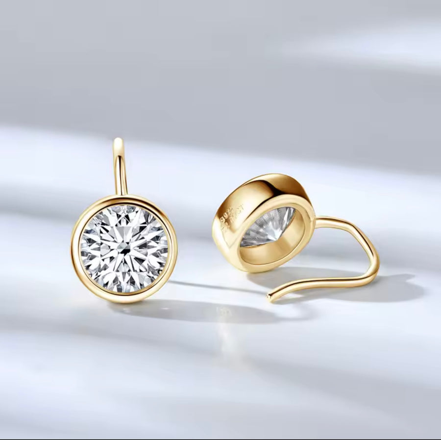 Sparkling Round Cut 8MM 2CT