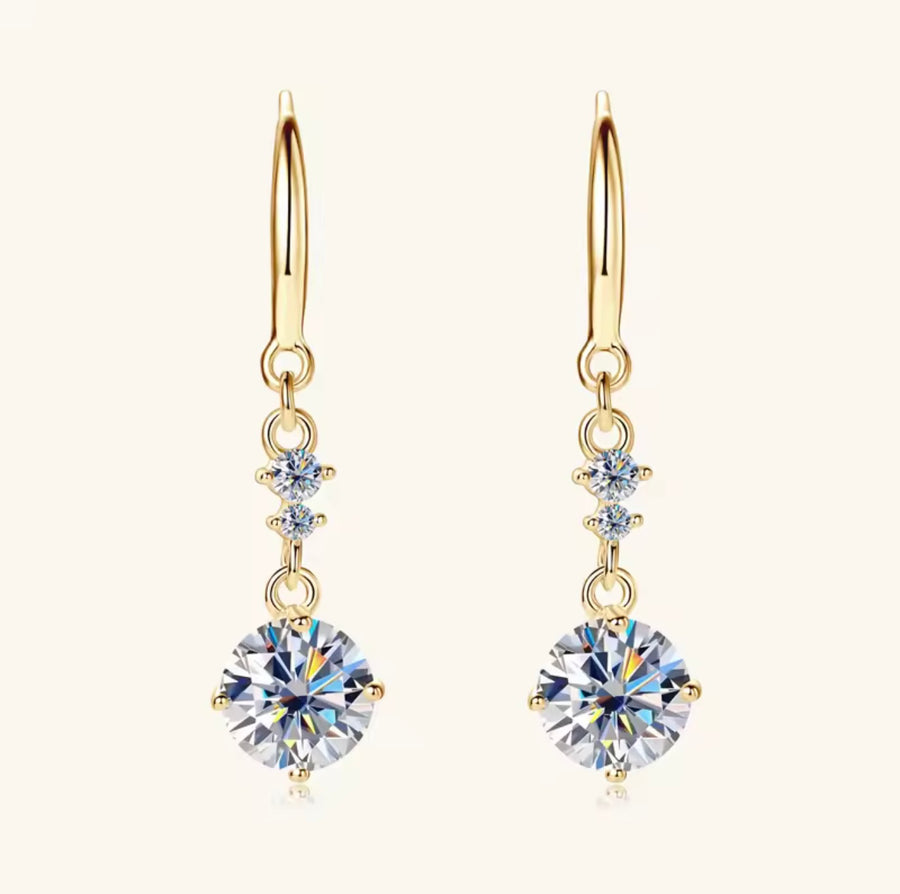 Drop Earrings For Women 6.5mm