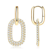 1.7mm Shiny Moissanite Earrings Charm