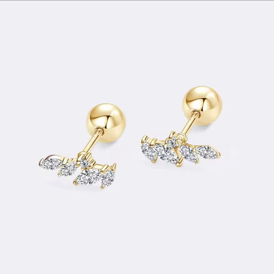Cartilage Stud Earring Piercing