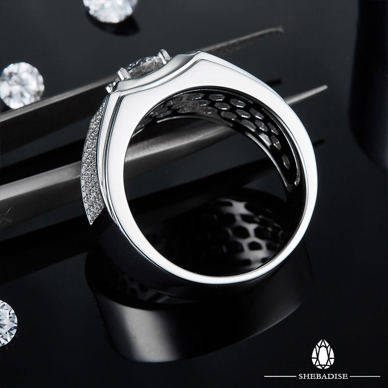 SHEBA Moissanite Great Ambition Ring