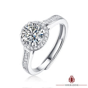 Anel de Oração Real SHEBA Moissanite