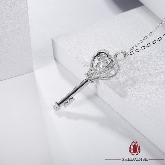 SHEBA Brilliant Key Necklace