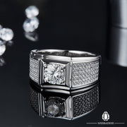 SHEBA Moissanite Great Ambition Ring