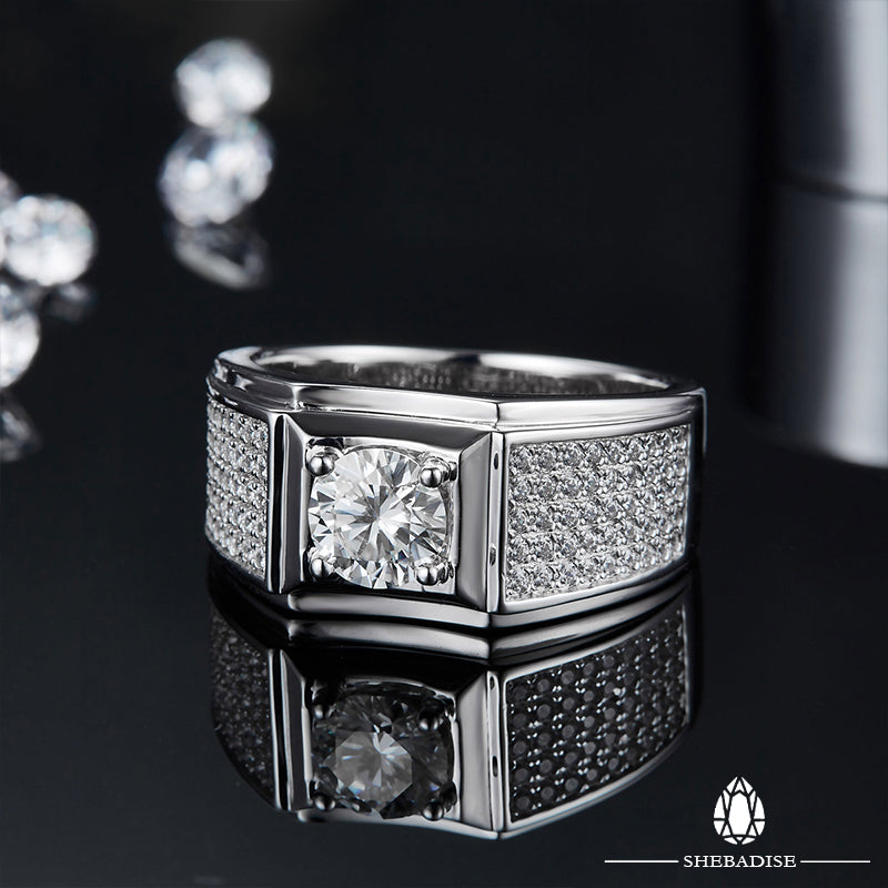 SHEBA Moissanite Great Ambition Ring