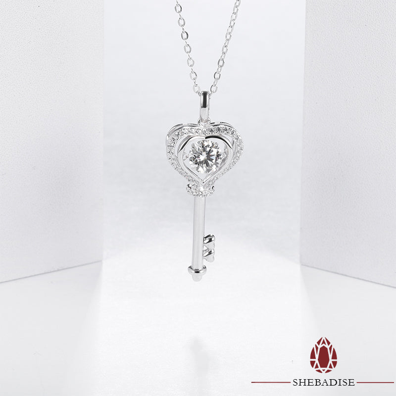 SHEBA Brilliant Key Necklace