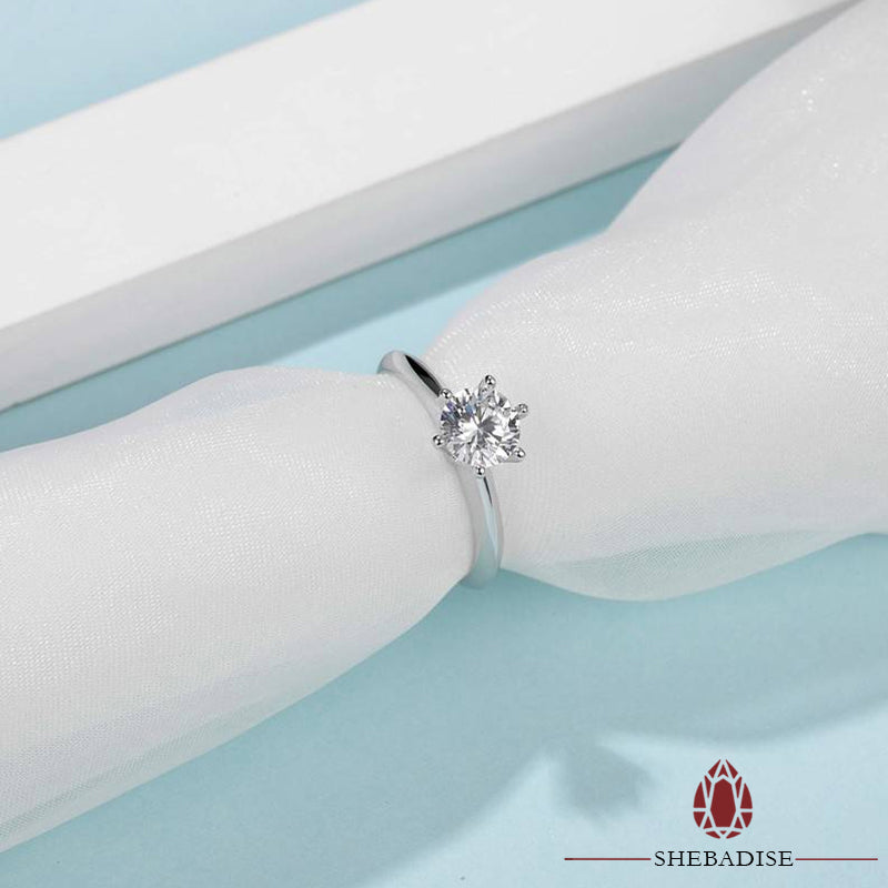 SHEBA Moissanite Star of Sea Ring