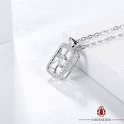 SHEBA Heavenly Square Necklace