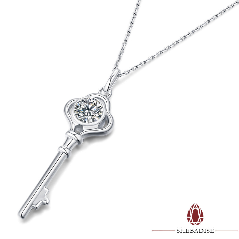 SHEBA Peace Key Necklace