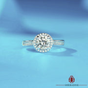 Anel de Oração Real SHEBA Moissanite