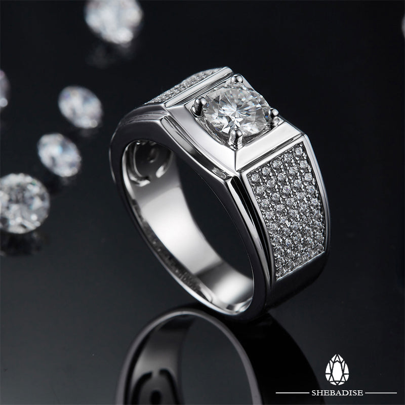 SHEBA Moissanite Great Ambition Ring