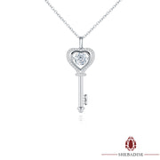SHEBA Brilliant Key Necklace