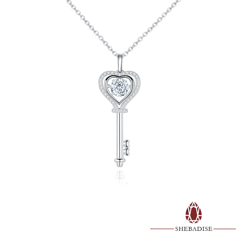 SHEBA Brilliant Key Necklace