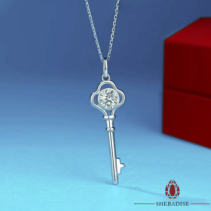 SHEBA Peace Key Necklace