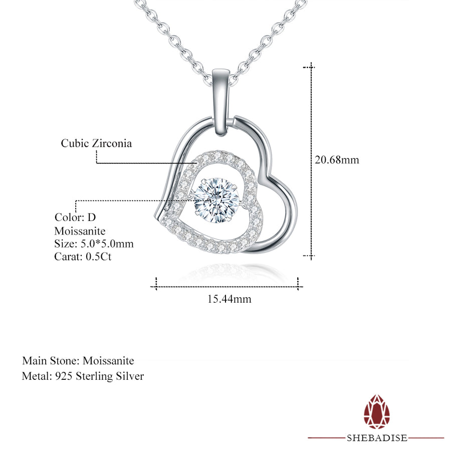 SHEBA Velvet Love Necklace